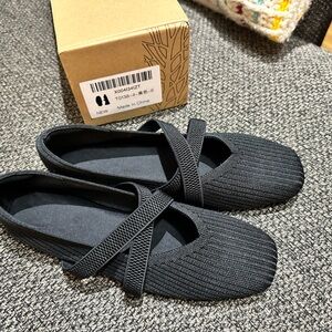 Black Women's Ballet Flats